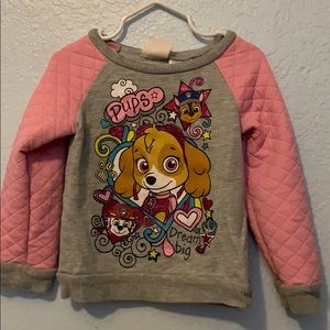Paw patrol Skype sweatshirt 2t